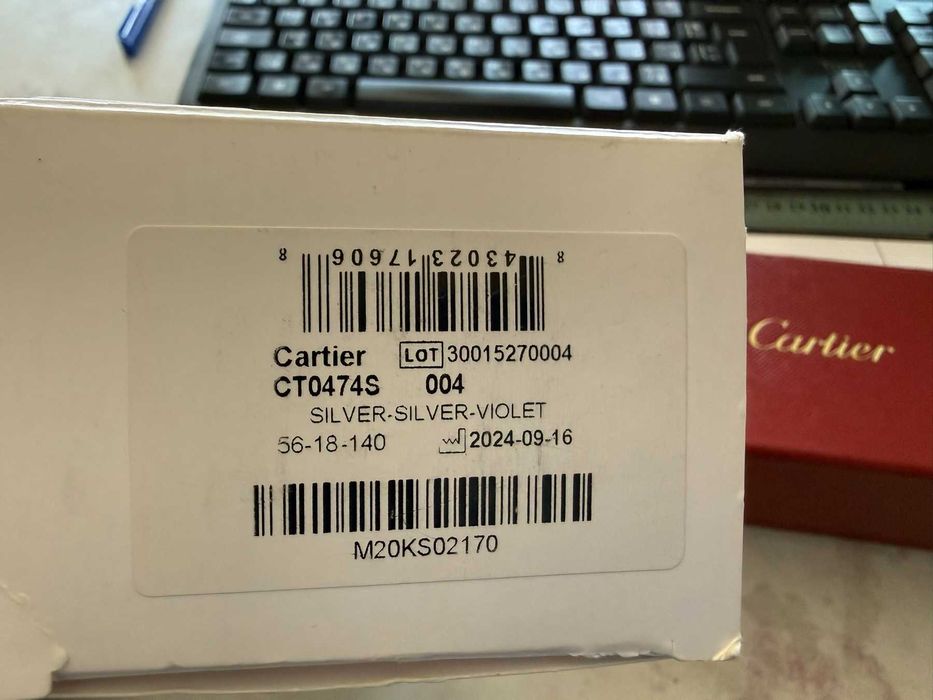 Оригинални очила унисекс  Cartier CT0474S 004