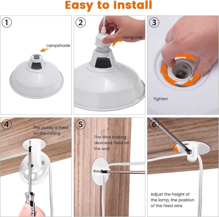 Lampa LED Grow 18W Full Spectrum, Kit Suspensie Reglabil, Metalica