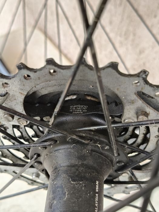 Roti complete 28" city bike, gravel, Shimano XT, far Led