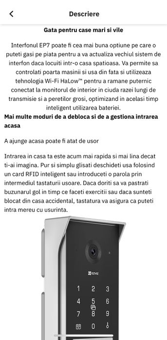 Smart home video door phone