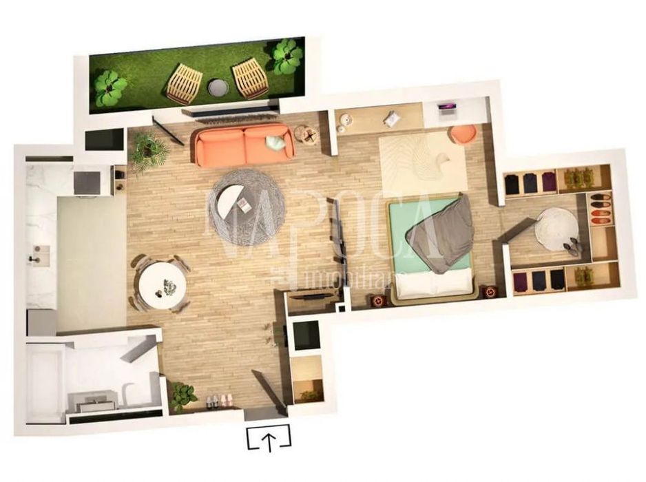 Apartament 2 camere de vanzare in Centru, Cluj Napoca — fotografia 1