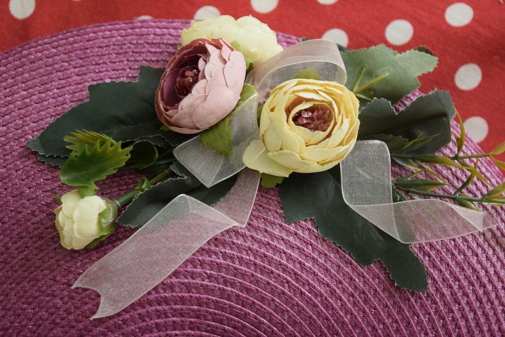 Уникална сламена чантичка