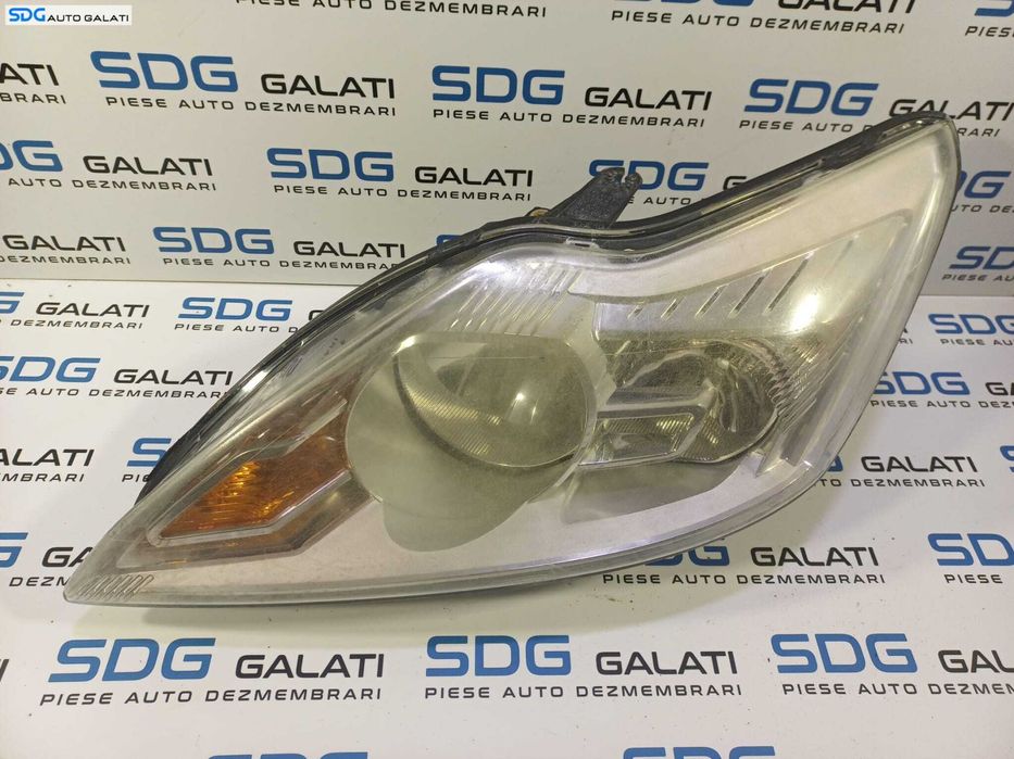 Far Stanga EUROPA FARA Xenon Ford Focus 2 FL Facelift 2007 - 2011 Cod 8M51-13W030-AD [L1755]
