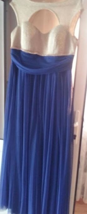 Rochie lunga albastra