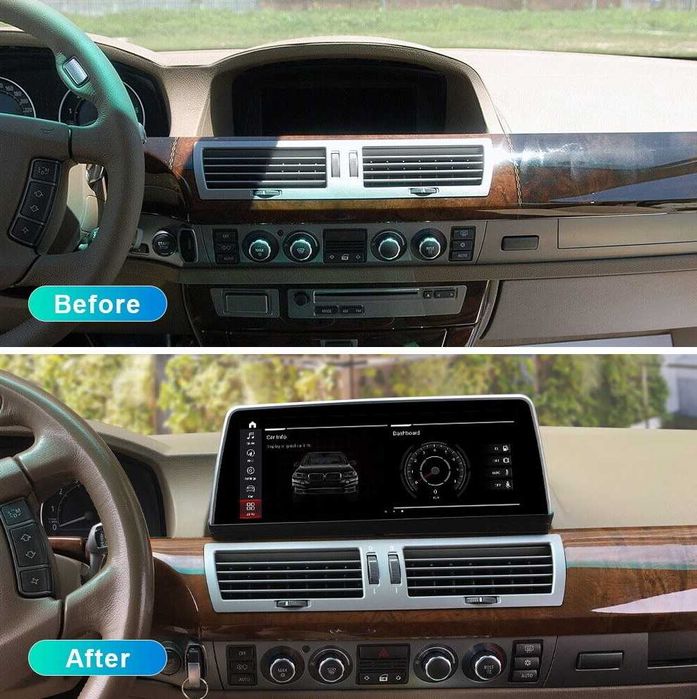 BMW 7  E65 E66 E67 E68 10.25" 2002/2009 Андроид Навигация,YXR-9682