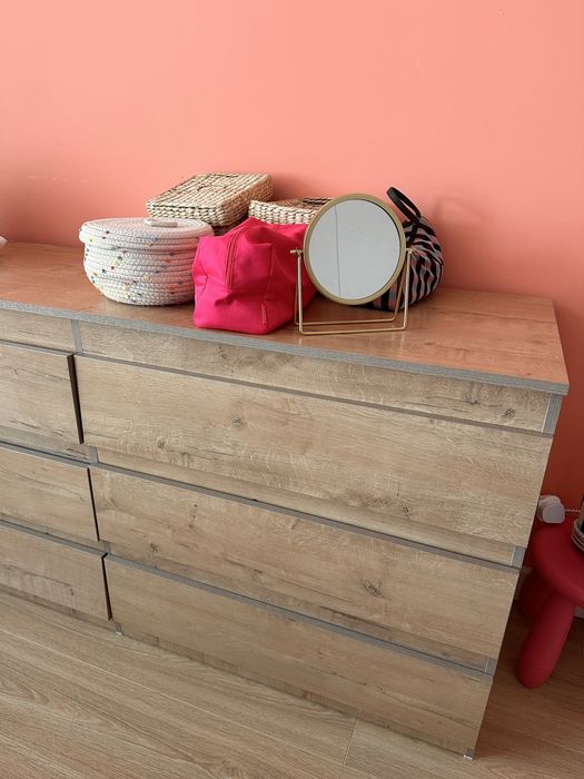 Комод с 6 ящиками, цвет дуб