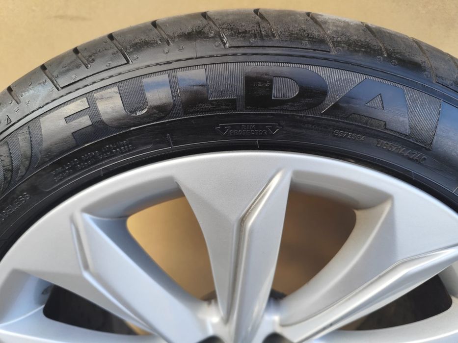 Jante  Audi R18 5×112 A4 A5 A6 A7 anvelope 245 45 18 Fulda vara noi dot 2025 8j ET 26