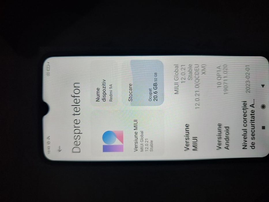 Xiaomi Redmi 9a la cutie