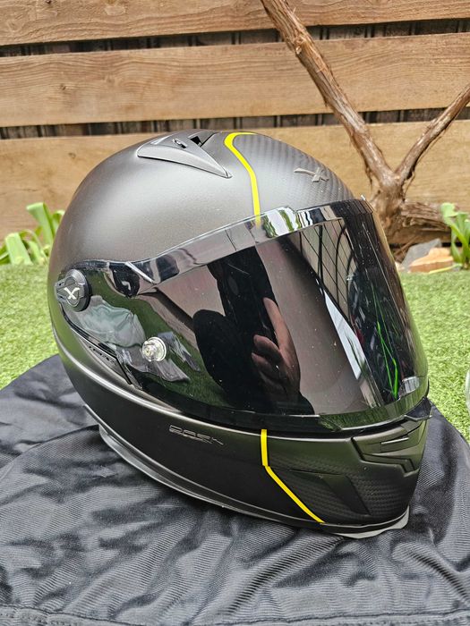 Casca moto NEXX XR2 carbon Dark Vision, marime L