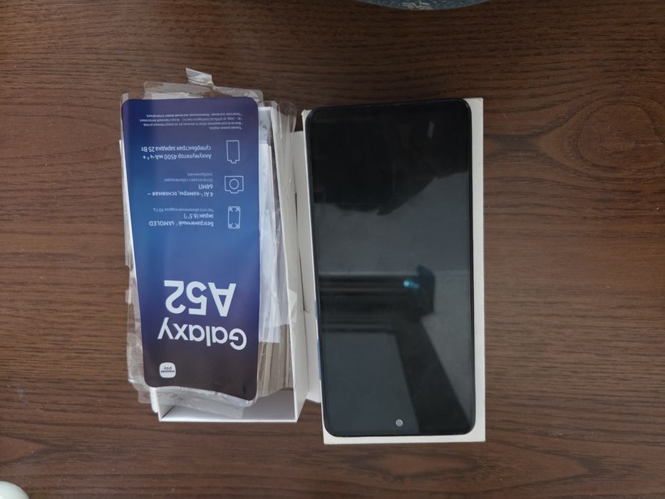 Samsung a52 (128гб), голубой