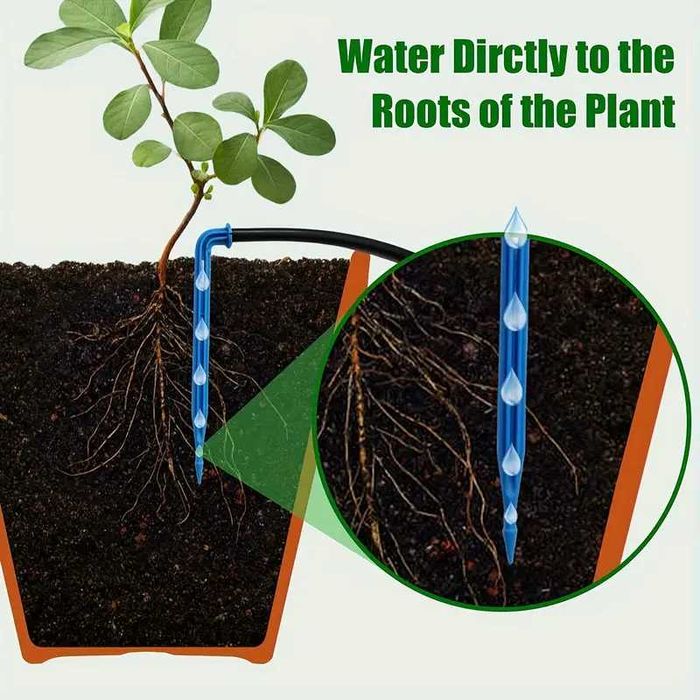 Соларна система за капково напояване, автоматично поливане