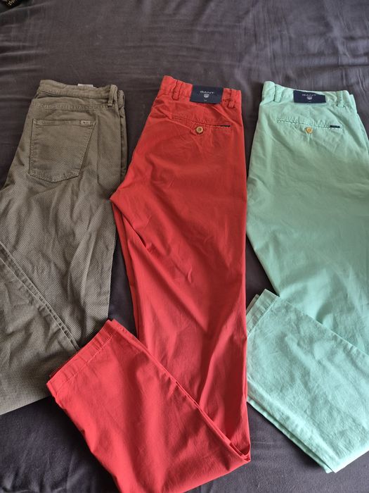 Продавам 2 броя нови панталони GANT различни номера