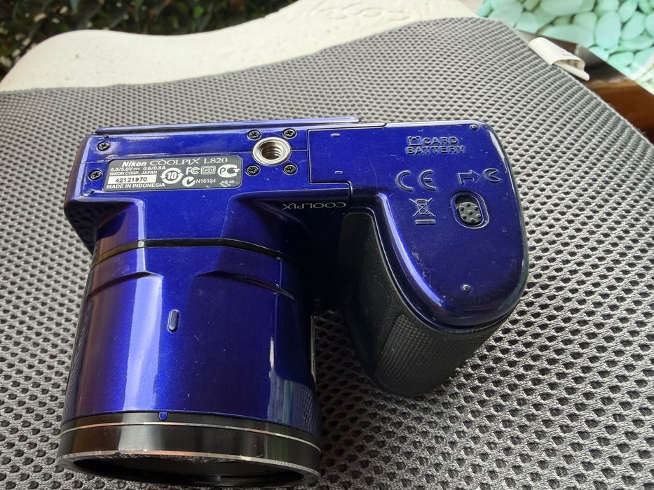 Aparat foto digital Nikon Coolpix L820, 16MP, Blue