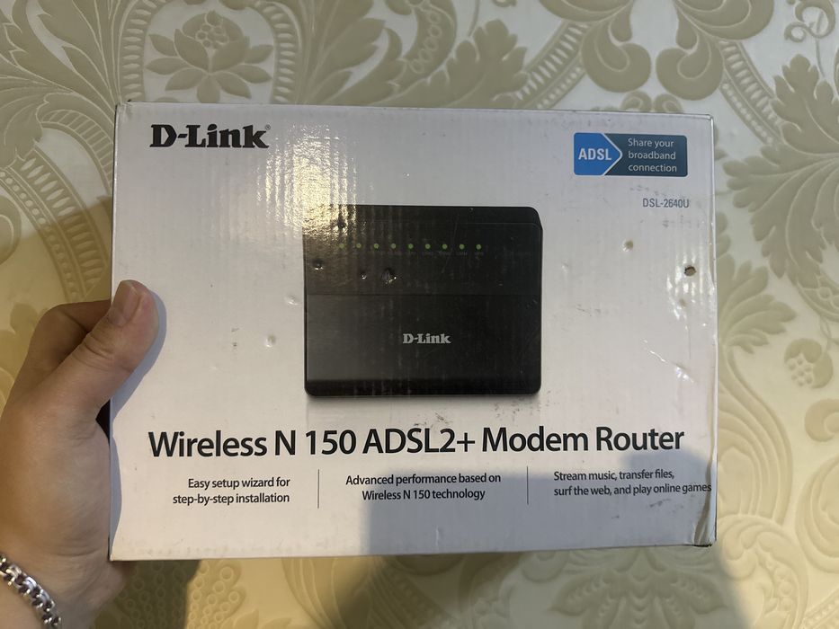 Роутер делинк адсл