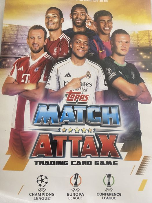 Match attax карти , три сезона