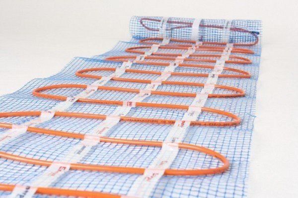 Электрический теплий пол под кафел