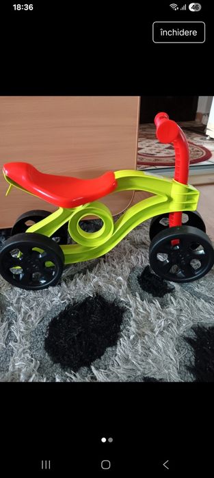Tricicleta echilibru