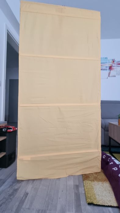 Draperie / Perdea Romana Galben