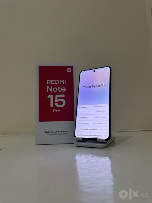 Redmi Note 15 Pro (8/256) ideal srochna
