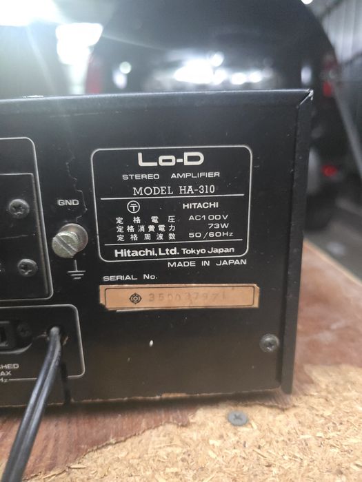 усилитель, lo-D ha-310, Японец.