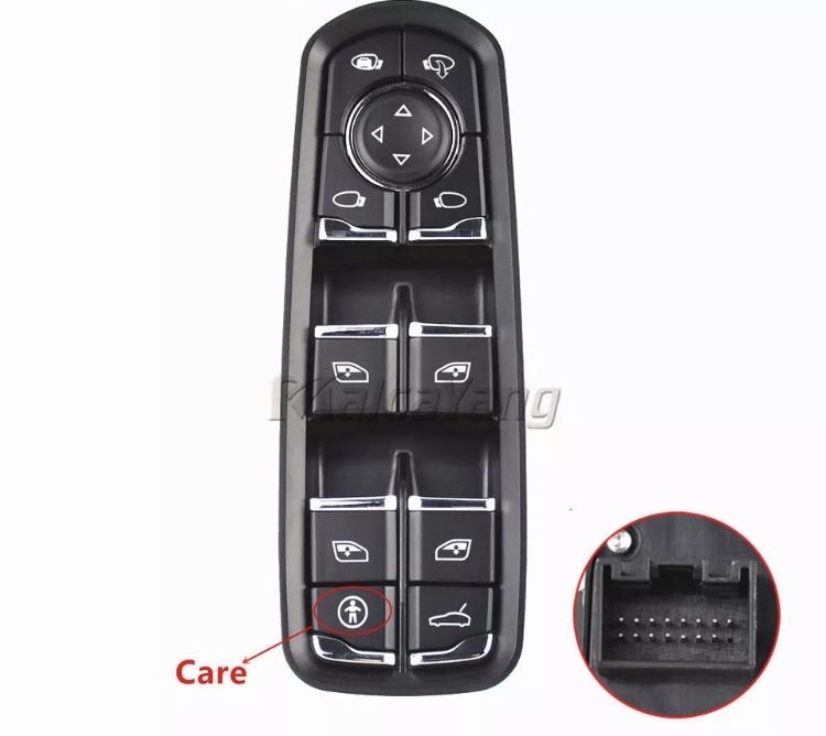 Panou/switch  butoane geamuri oglinzi Porsche Cayenne,Macan,Panamera