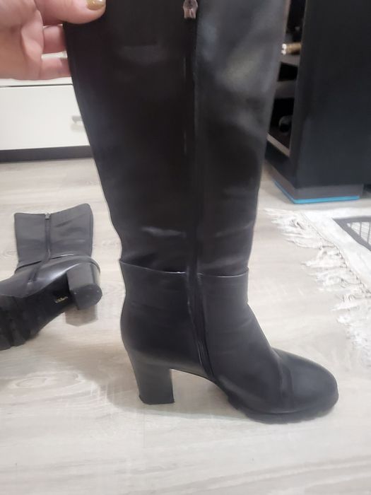 Дамски ботуши естествена кожа