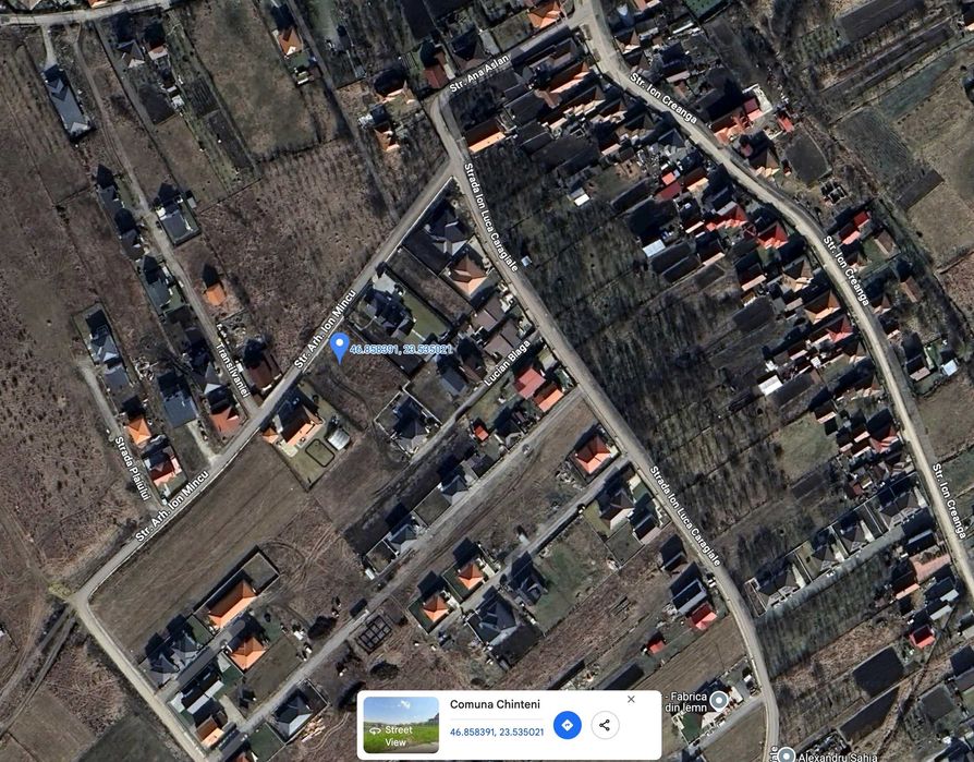 Cel mai bun teren din Chinteni - 1775 mp