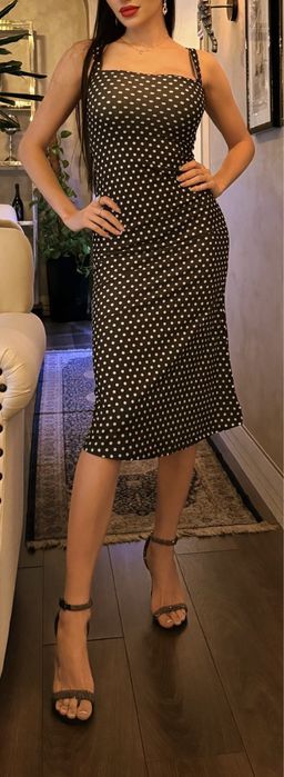 Платье в горошек