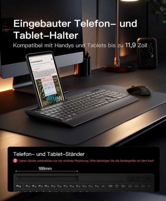 Комплект мишка и безжична клавиатура