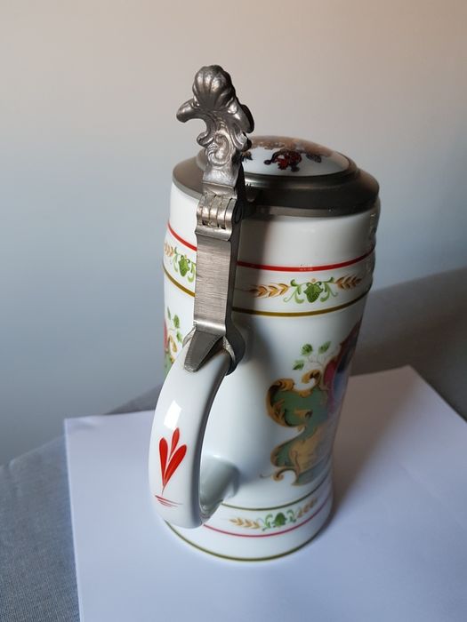 Halbă bere ceramică