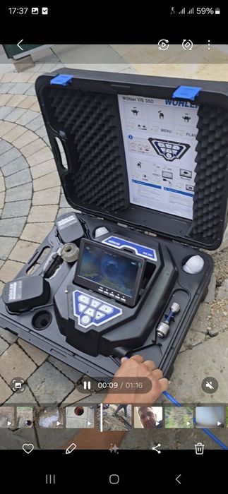 Desfundare canalizare și inspecție video pe ori ce tip de țeavă.