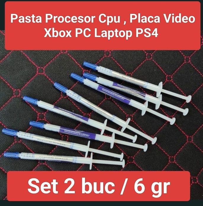 Pasta Procesor Arctic Silver 2buc, PC Laptop cPU