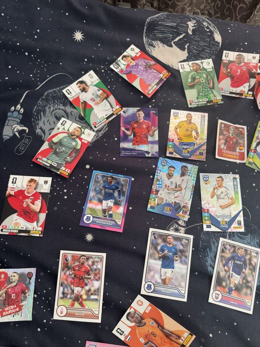 Topps and panini cards