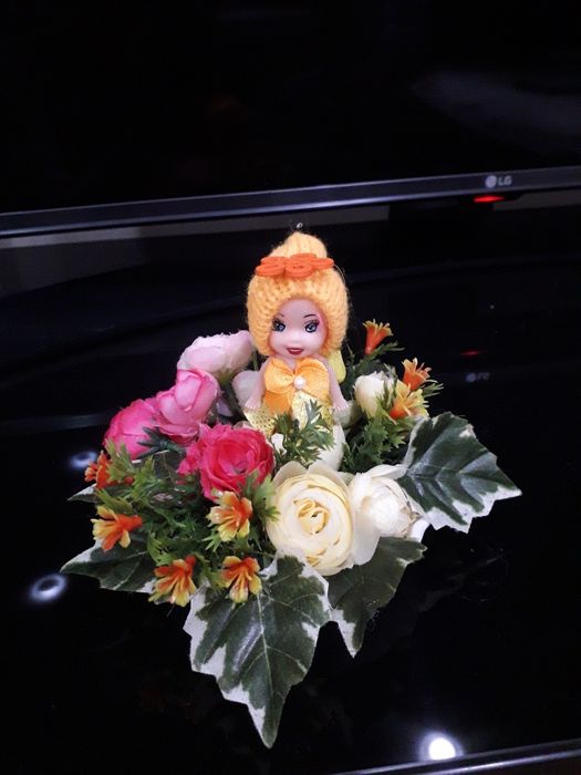 Цветы в горшочках