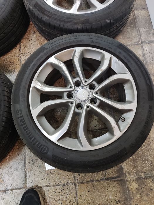 Джанти с гуми 5×112 за мерцедес 17