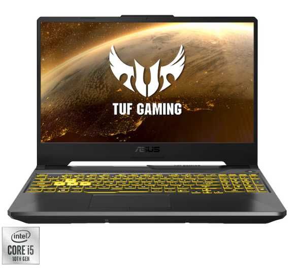 Laptop ASUS TUF F15 Gaming i5 GTX 1650 Ti 8GB RAM SSD 256GB 144Hz Garantie