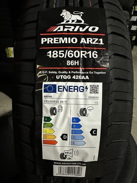 Нови летни гуми ARIVO ARZ1 185/60R16 86H НОВ DOT 1856016