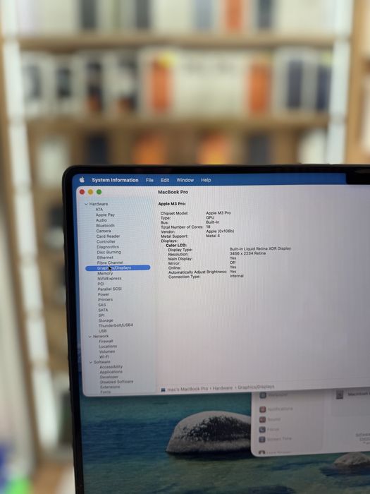 Macbook Pro M3 Pro 16-inch 2023 36gb/512Gb/BATERIE96%/Garantie 12 luni @atsgsm.ro