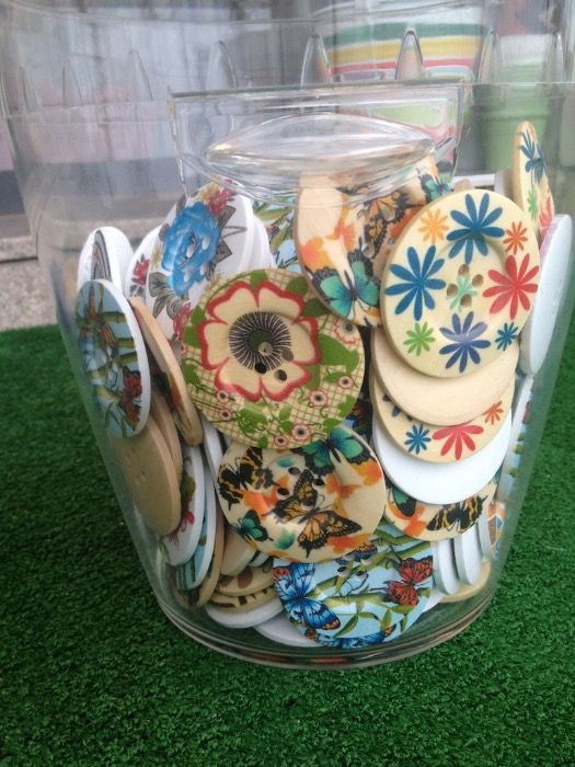 Nasturi Fashion din lemn natur pictati.