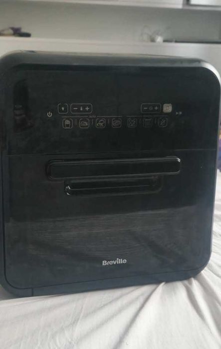 Airfryer, friteuză cu aer cald și rotisor, fără ulei, Breville, 10L