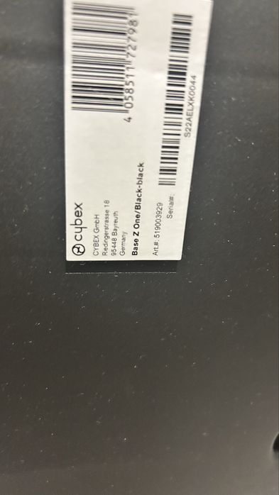 Isofix Cybex Base Z one