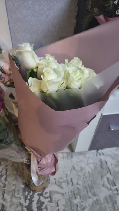 Шикарные букеты  из роз.