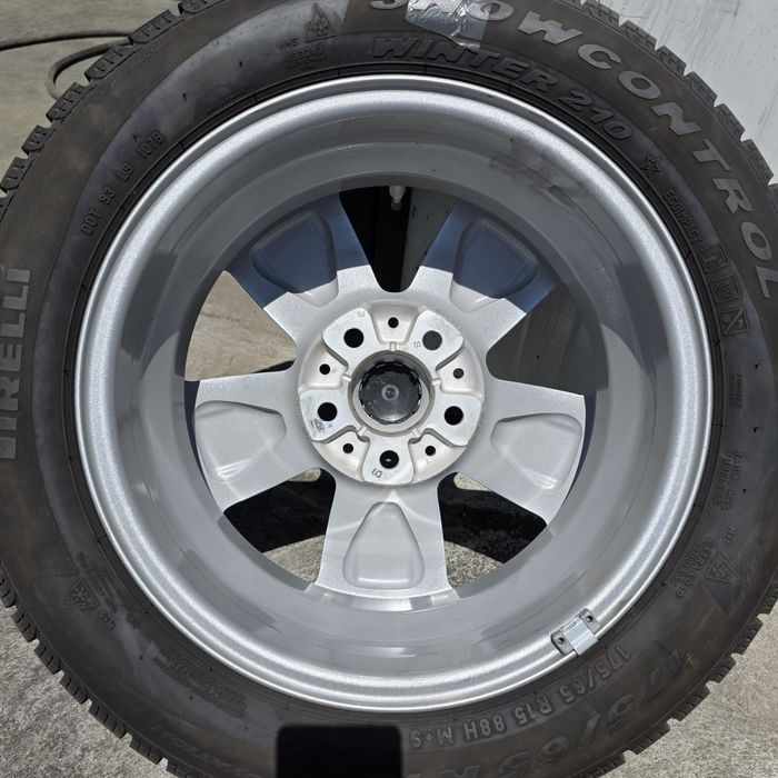 Jante R15, Mini Cooper Heli Spoke, F55, F57, F58, anvelope 175 65 15 Pirelli