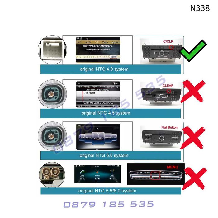 Мултимедия навигация Android Carplay Mercedes GLK мерцедес ГЛК Екран