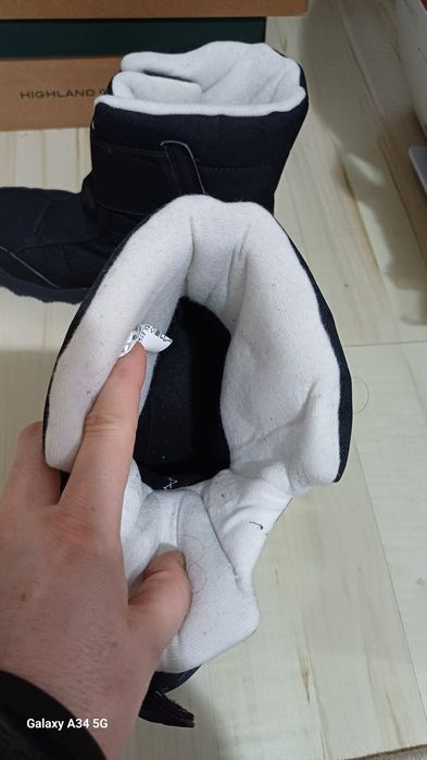 Cizme impermeabile, calduroase, marime 37