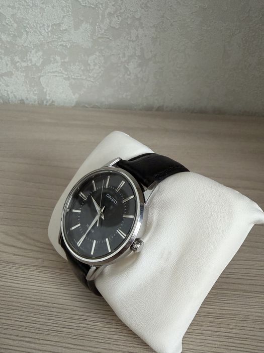 Мужские часы Casio | Классика | Кожаный ремешок