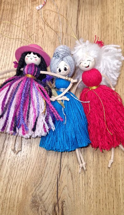 Papusele martisor Handmade