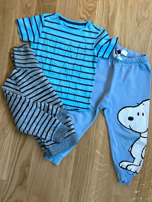 Спортен сет в синьо 4-5години за момче