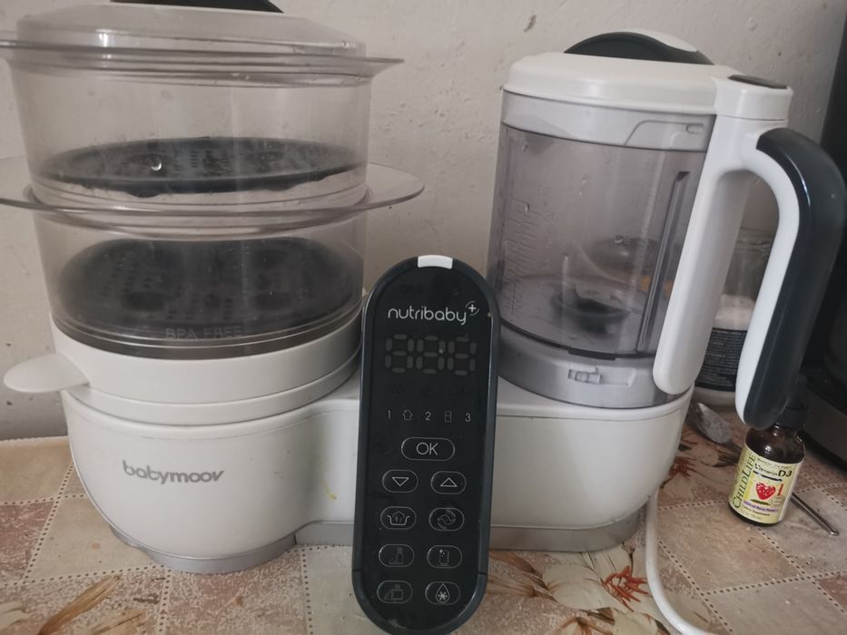 Robot multifunctional 5 in 1 BABYMOOV Nutribaby A001117, 1500ml, 500W