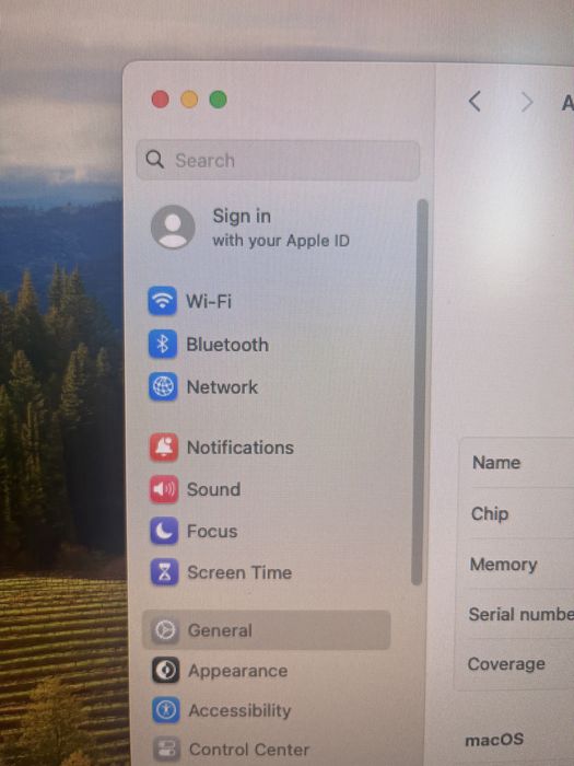 MacBook Air M3 2024 (display si tastatura defecta)